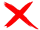 Red X